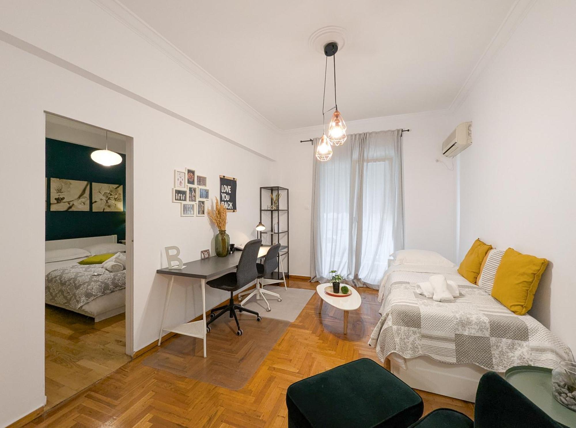 Spacious Apt For 5 Guests Next To Acropolis&Metro Αθήνα Εξωτερικό φωτογραφία